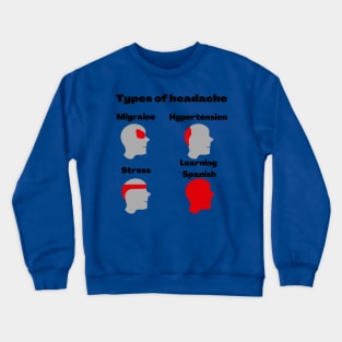 Learning Spanish Crewneck Sweatshirt